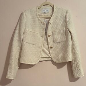 Ivory Tweed Women's Blazer